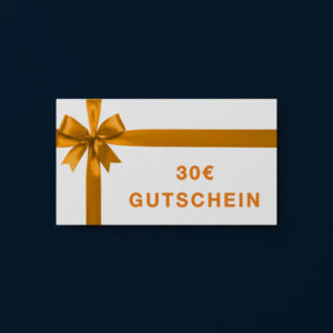 Ein Gutschein im Wert von 30 Euro